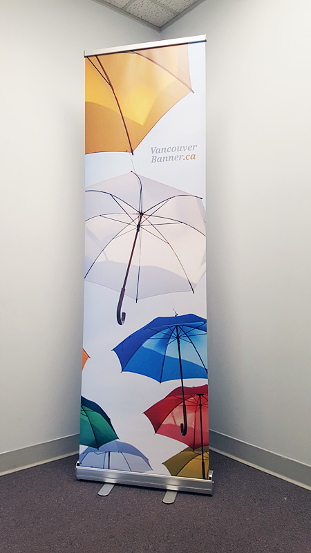 Roll Up Banner: Retractable Narrow