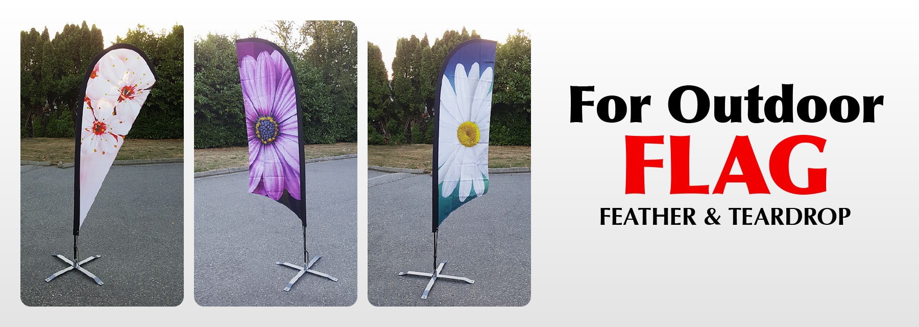 Flag banner stand, feather flag, teardrop flag beach flag)