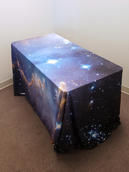 Custom trade show table cover